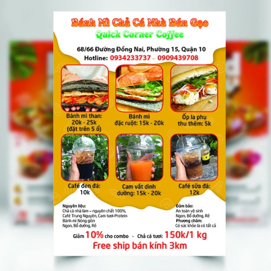 Tờ Rơi Quảng Cáo Gía Rẻ